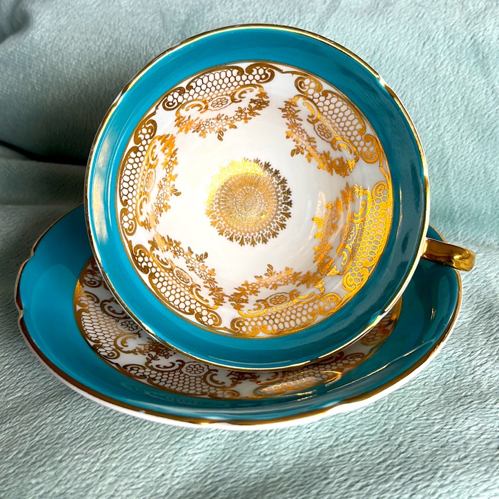Vintage Stanley Fine Bone China, Teacup and Saucer